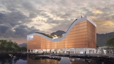 Shili Lijiang Science Promotion Building by Penda China