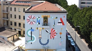ARCHISCENE Talks With Serena Confalonieri About Her Latest Mural In Milan