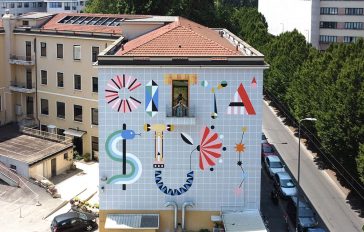 ARCHISCENE Talks With Serena Confalonieri About Her Latest Mural In Milan