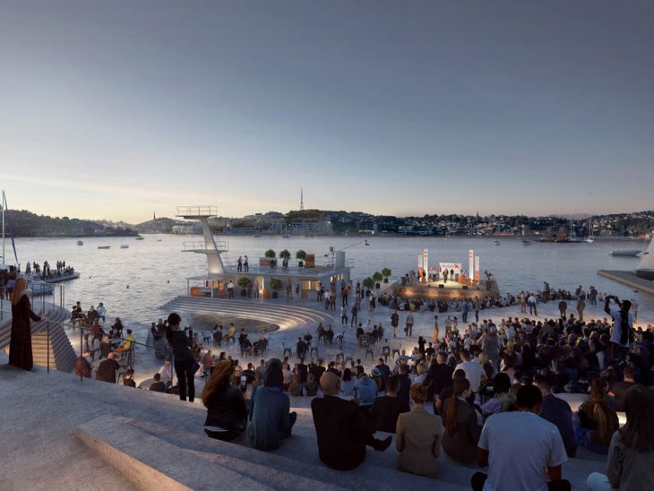 Discover Snøhetta's Reconstruction of the Historic Norwegian Harbour Bath Knubben