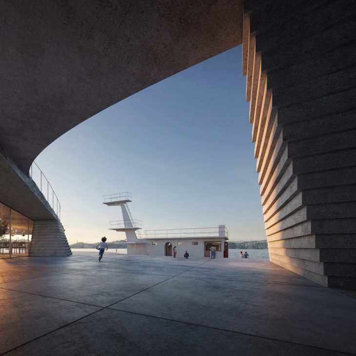 Discover Snøhetta's Reconstruction of the Historic Norwegian Harbour Bath Knubben