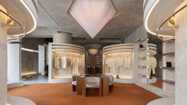 Discover the stunning AUDREY Boutique designed by Liang Architecture Studio