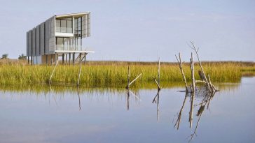 Take a Tour of The Salt Box Residence designed by Parnagian Architects