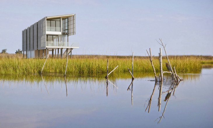 Take a Tour of The Salt Box Residence designed by Parnagian Architects