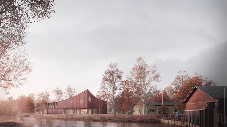 Discover the Brädgården Art Works Project designed by Reiulf Ramstad Arkitekter