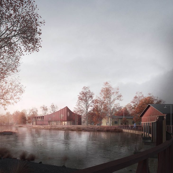 Discover the Brädgården Art Works Project designed by Reiulf Ramstad Arkitekter