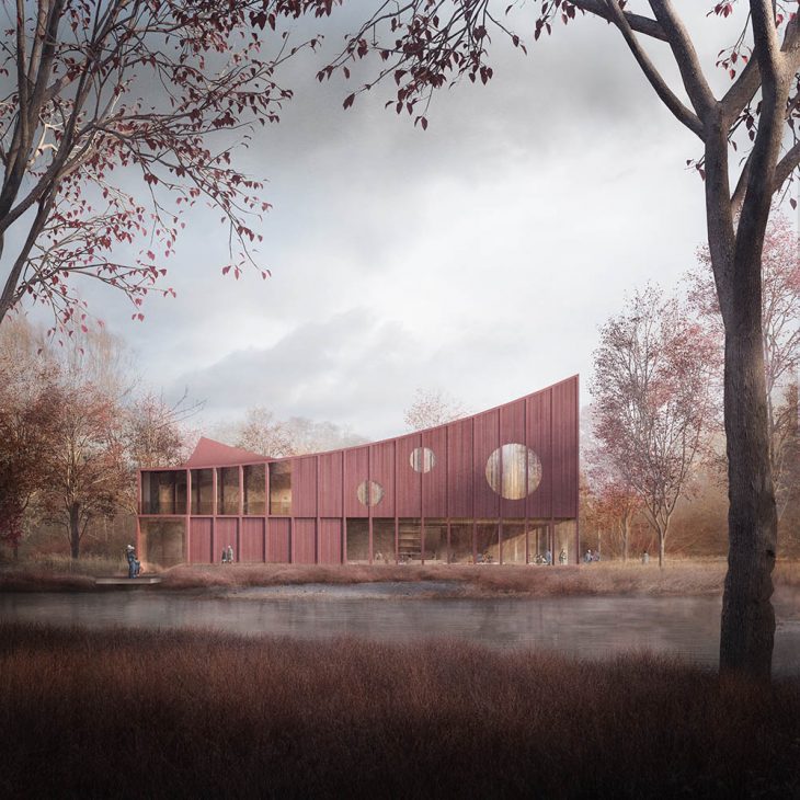 Discover the Brädgården Art Works Project designed by Reiulf Ramstad Arkitekter