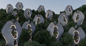 Discover the Exosteel “Mother Nature” Modular Prefabricated Living Museum Houses designed by Mask Architects