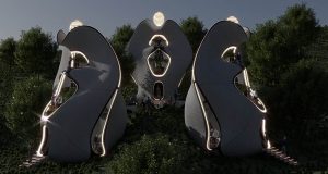 Discover the Exosteel “Mother Nature” Modular Prefabricated Living Museum Houses designed by Mask Architects