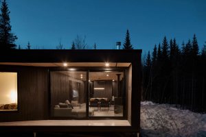 Discover the Forest Glamp Project designed by Bourgeois / Lechasseur architects