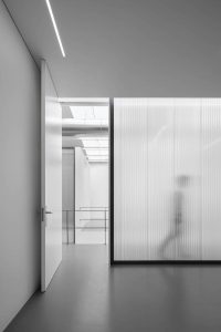 Take a Tour of This Minimalist Office designed by éOp – architecture and design
