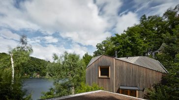 Take a Tour of This Stunning Cottage Inspired by a Ship Cabin designed by ProdesiDomesi