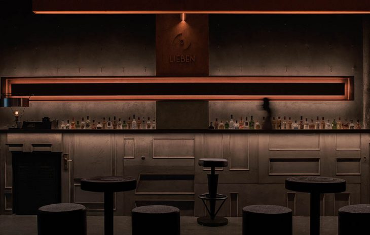 Take a Tour of the Lieben Bar designed by All Design Studio