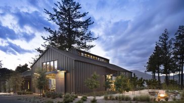 Theorem Winery in Calistoga by Richard Beard Architects