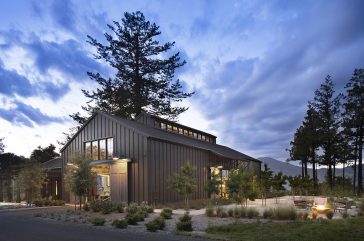 Theorem Winery in Calistoga by Richard Beard Architects