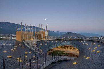 Studio Zhu-Pei completes the Yang Liping Performing Arts Center in Dali, China