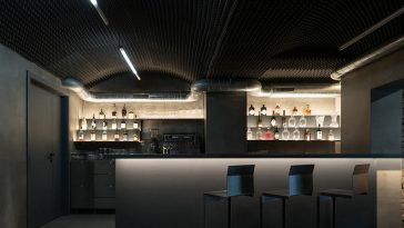 Take a Tour of Bar - Studio Krymská in Prague by PAPUNDEKL ARCHITECTS