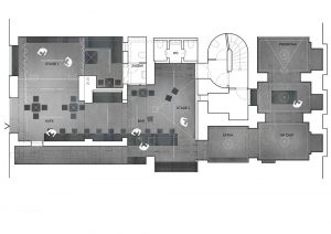 Take a Tour of Bar - Studio Krymská in Prague by PAPUNDEKL ARCHITECTS