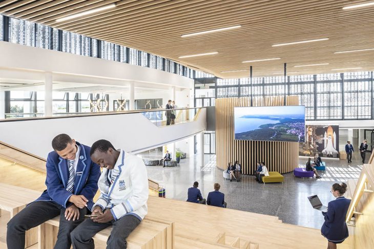 Discover Parklands College Innovation Centre designed by dhk Architects