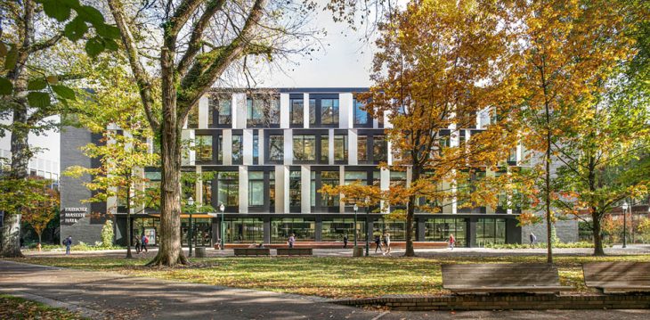 Discover the Fariborz Maseeh Hall designed by Hacker