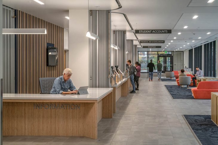 Discover the Fariborz Maseeh Hall designed by Hacker