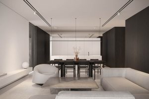 Line House designed by Bezmirno Architects