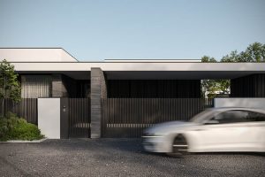 Line House designed by Bezmirno Architects