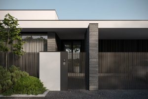 Line House designed by Bezmirno Architects