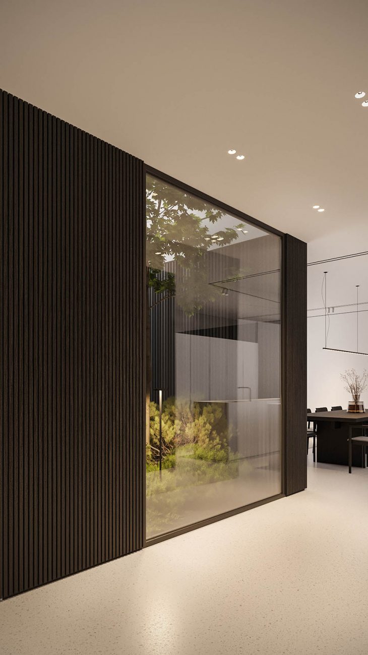 Line House designed by Bezmirno Architects