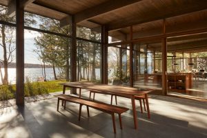 Take a Tour of the Brome Lake Residence designed by Atelier Pierre Thibault