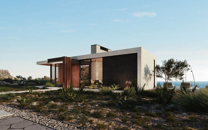 Take a Tour of the House on a Cliff designed by Kerimov Architects