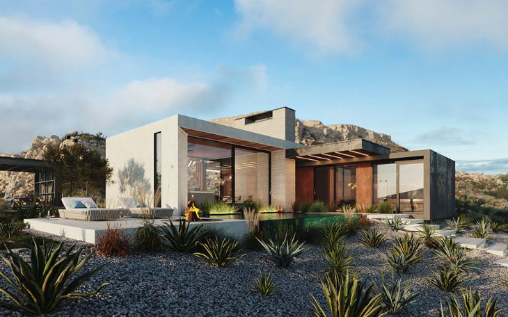 Take a Tour of the House on a Cliff designed by Kerimov Architects