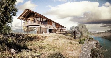 Backwards Sky Ranch designed by Clayton Korte