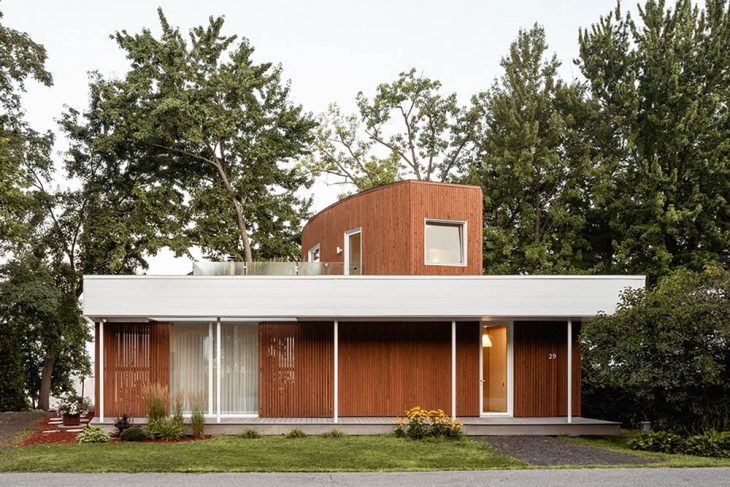 Chalet in Oka by Paul Bernier Architecte