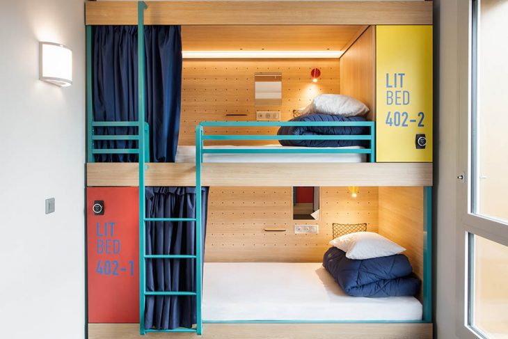 HoSHo - B3 Designers design Unique Capsule Bed Concept for Louvre Hotels Group