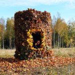 Leaf Hut by Ulf Mejergren Architects (UMA)