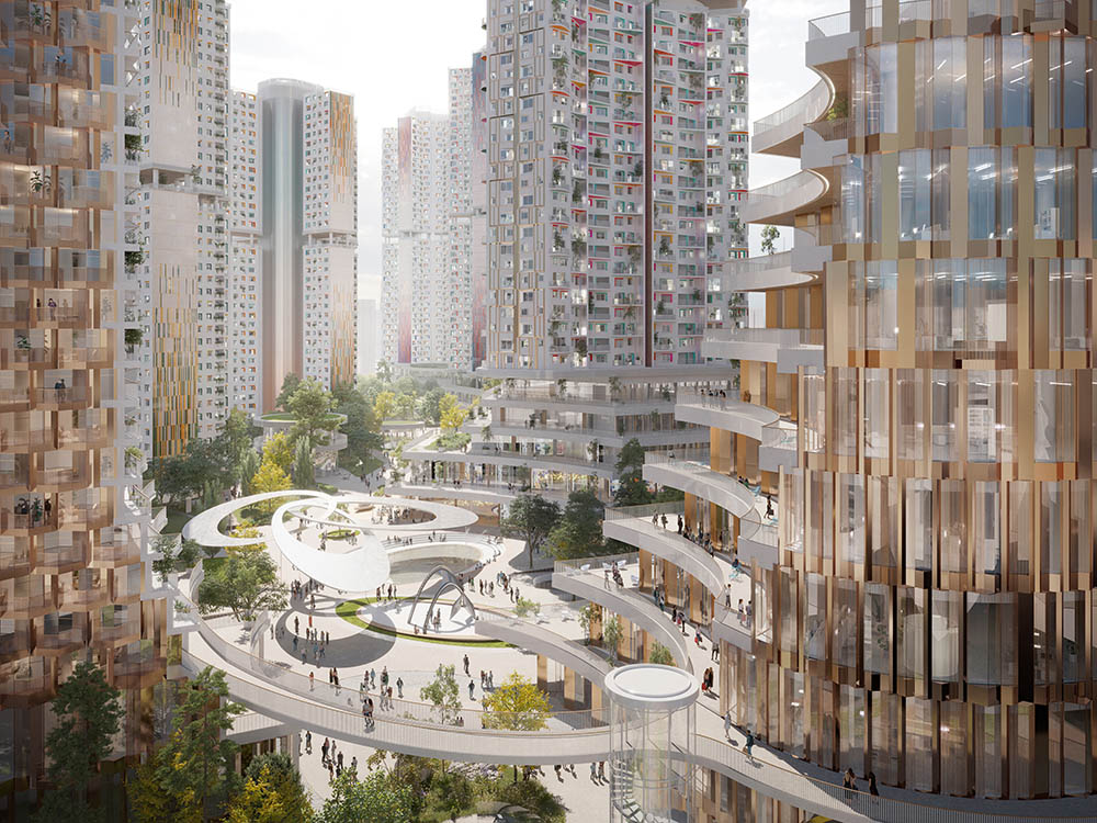 Project H Design UNStudio design Project H1 - a new tech-assisted masterplan