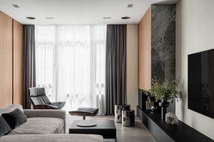 The Silver Wave Apartment designed by LLUM architects