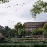Zugló City Centre in Budapest designed by Zaha Hadid Architects