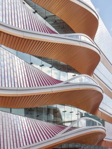 Shanghai Jiuguang Center designed by UNStudio