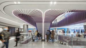 Shanghai Jiuguang Center designed by UNStudio