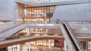 Shanghai Jiuguang Center designed by UNStudio