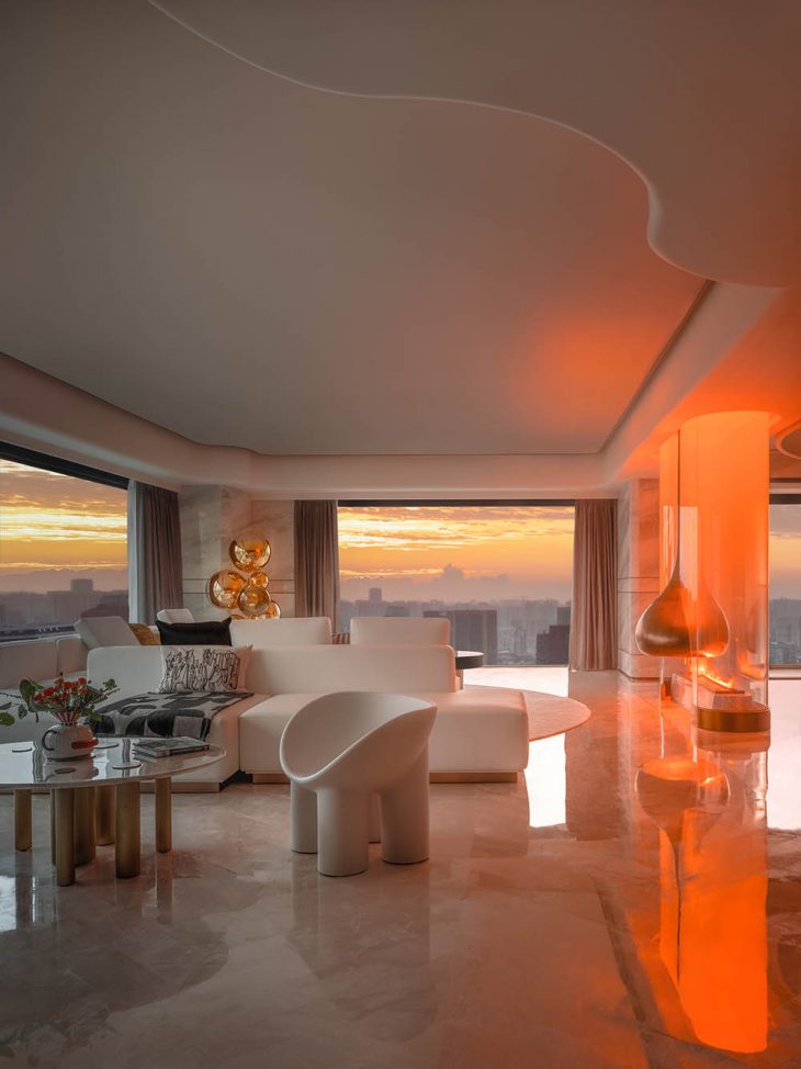 Discover The Penthouse of the OPUS ONE designed by T.K. CHU Design