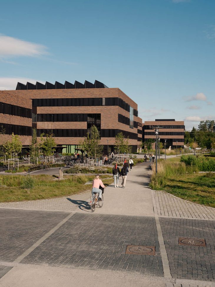Henning Larsen designed a new veterinary building at the Norwegian University of Life Sciences (NMBU)’s Campus Ås.