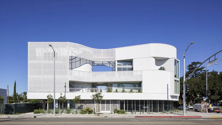 Magnolia Hill Apartments designed by Brooks + Scarpa