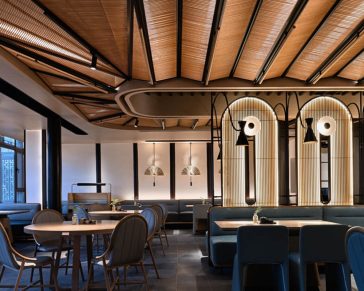 Yechun Teahouse designed by ENJOYDESIGN