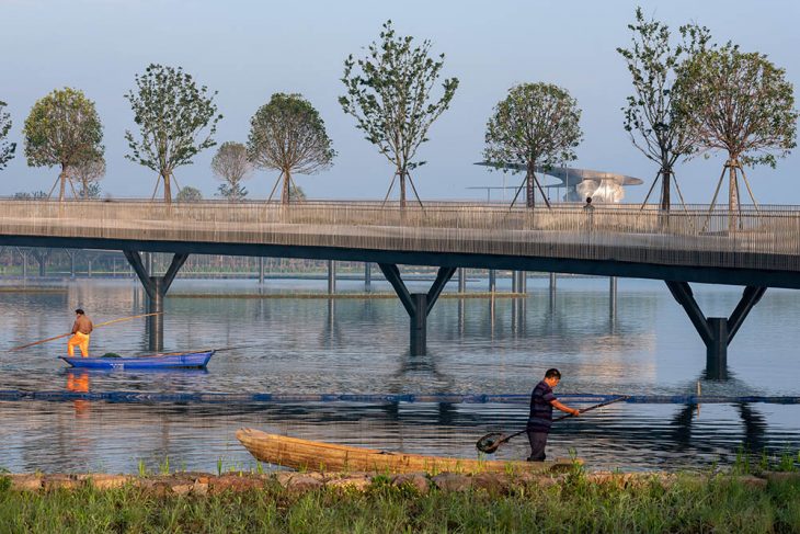 Yuandang bridge by BAU