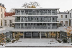 Central Pavilion of Sciences Po’s New Urban Campus by Moreau Kusunoki