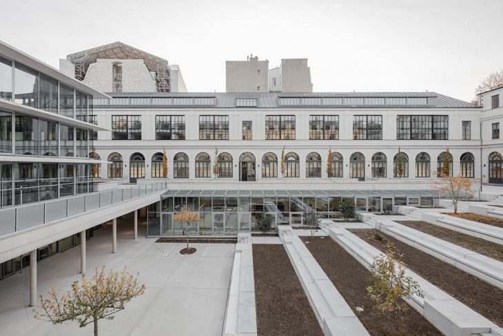 Central Pavilion of Sciences Po’s New Urban Campus by Moreau Kusunoki