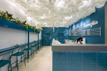Discover Famiglia Ice Cream Shop designed by SET Ideas